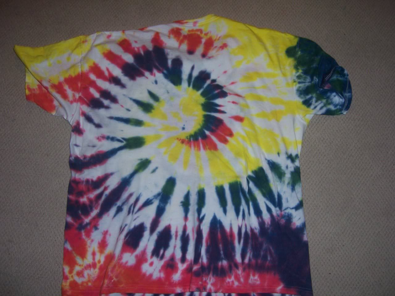 how to make a mickey tie dye shirt